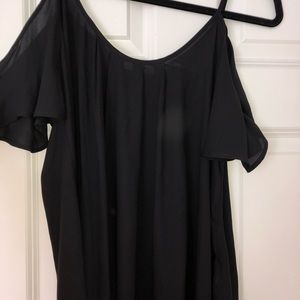 of the shoulder,chiffon,lush carried by Nordstrom